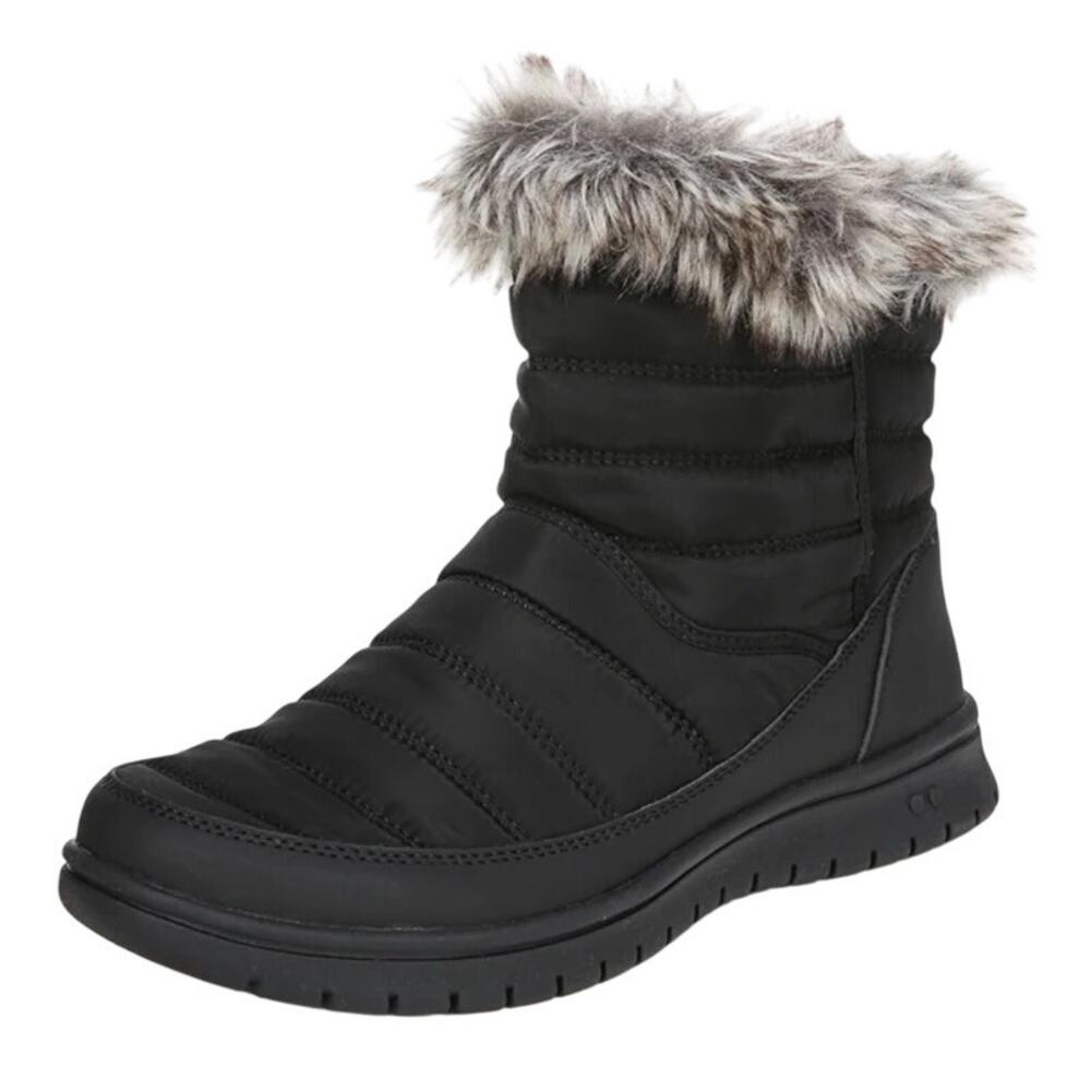 Ryka Womens Suzy Winter Boots Size 5.5 M EU 35.5 Black Water Repellent NIB
